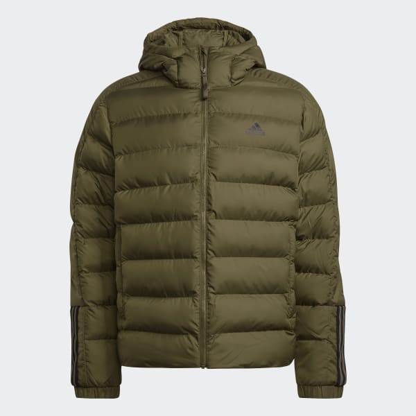 Gron Itavic 3-Stripes Midweight Hooded jakke