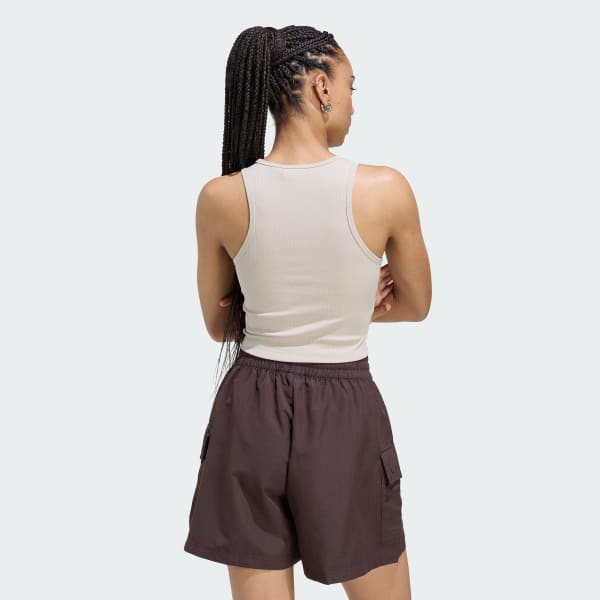 Be Áo Tank Top Thun Gân Essentials