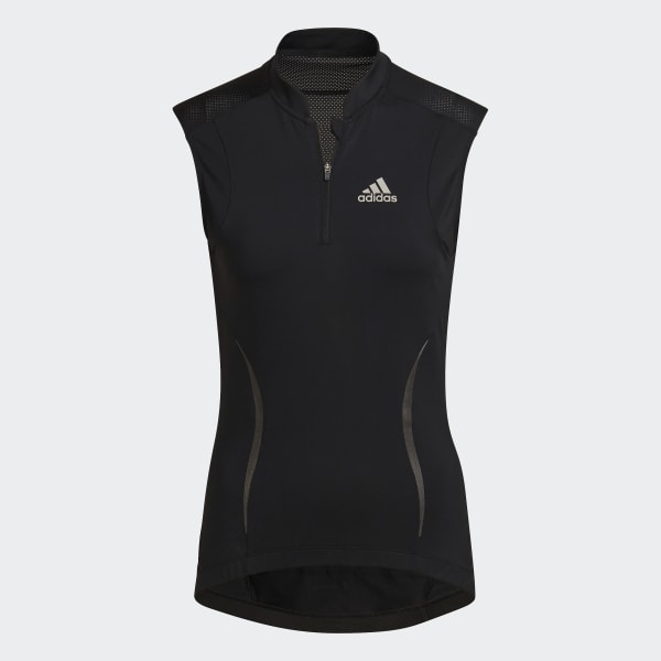 Svart The Sleeveless Cycling Top NEN14