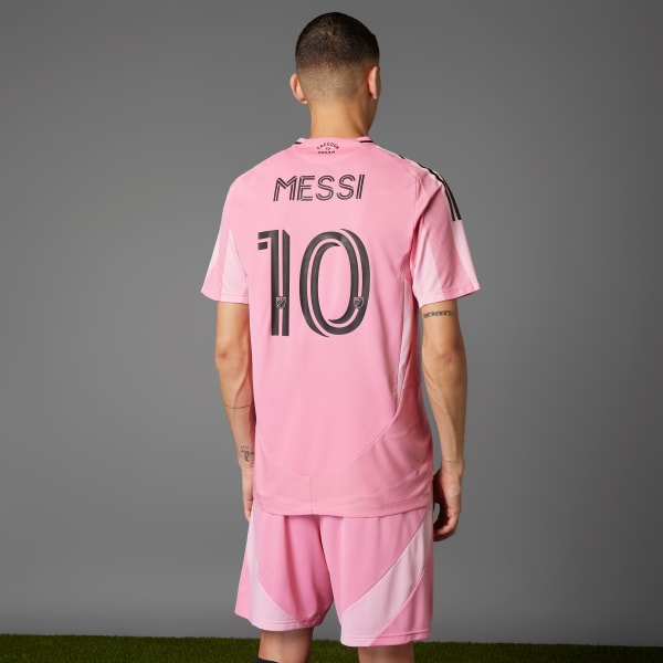 Rosado Camiseta Local Inter Miami CF 25/26 Messi Authentic