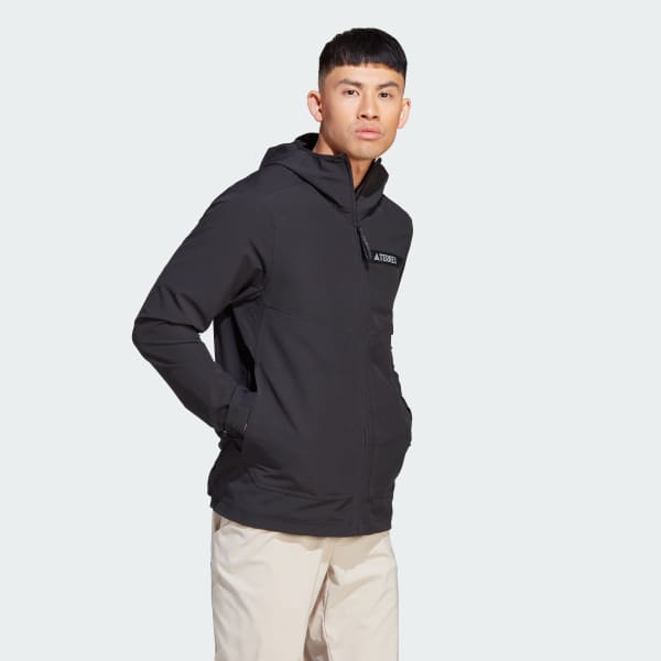 Adidas soft on sale shell jacket