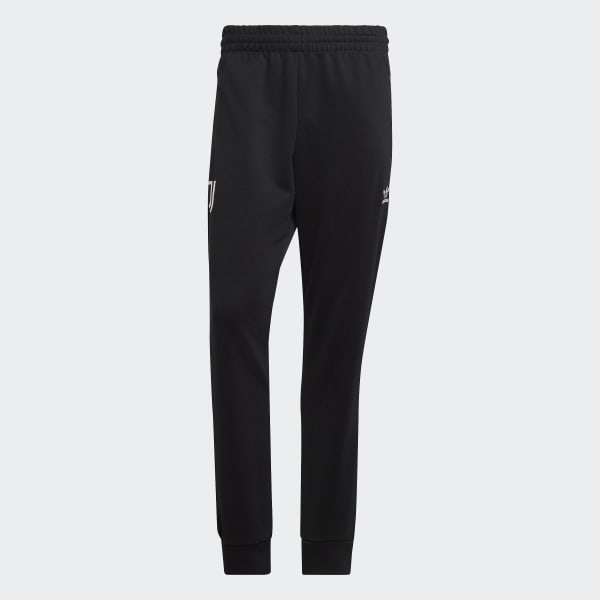 Schwarz Juventus Turin Essentials Trefoil Trainingshose