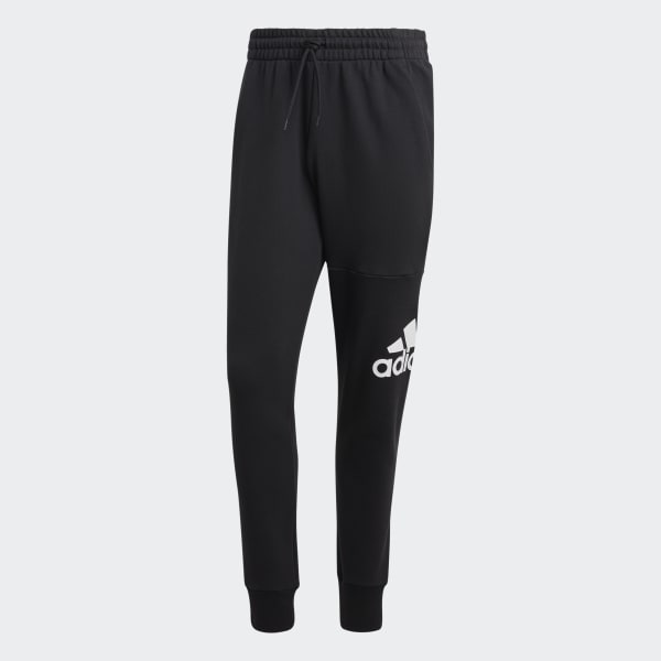 adidas Essentials French Terry Tapered Cuff Logo Pants Black adidas Thailand