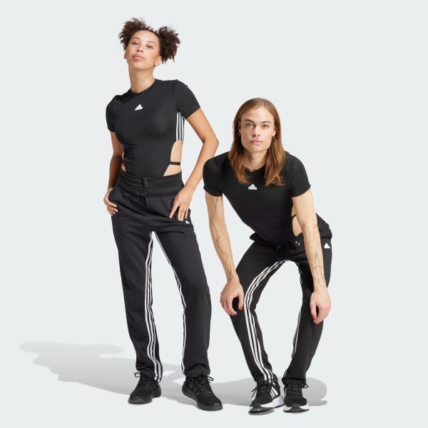Adidas training id terry joggers in black store