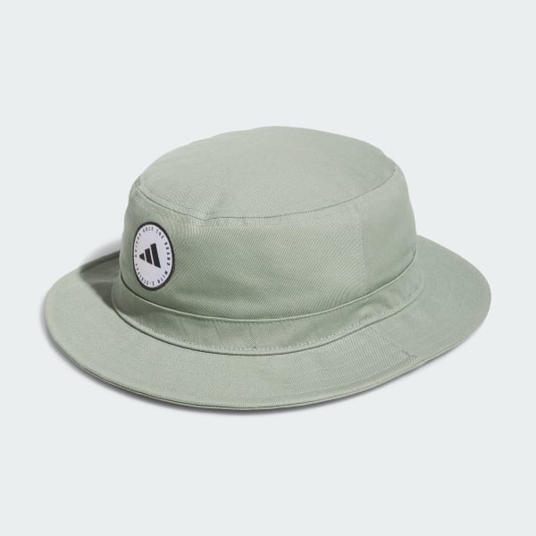 Green Solid Bucket Hat