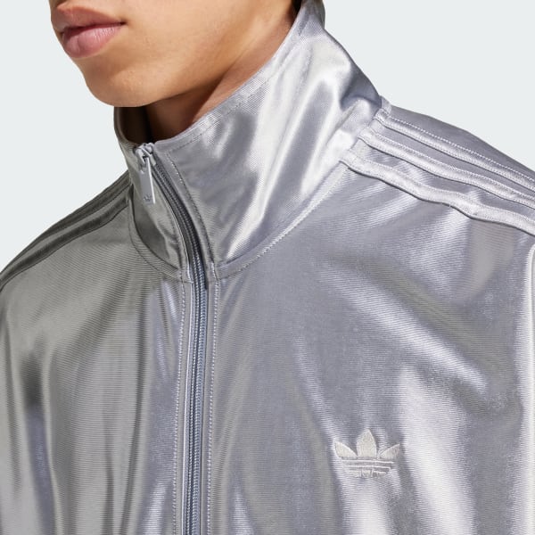 Grey adidas best sale firebird tracksuit