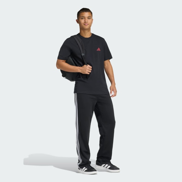 Black I LIKE THE STRIPES GRAPHIC T-SHIRT