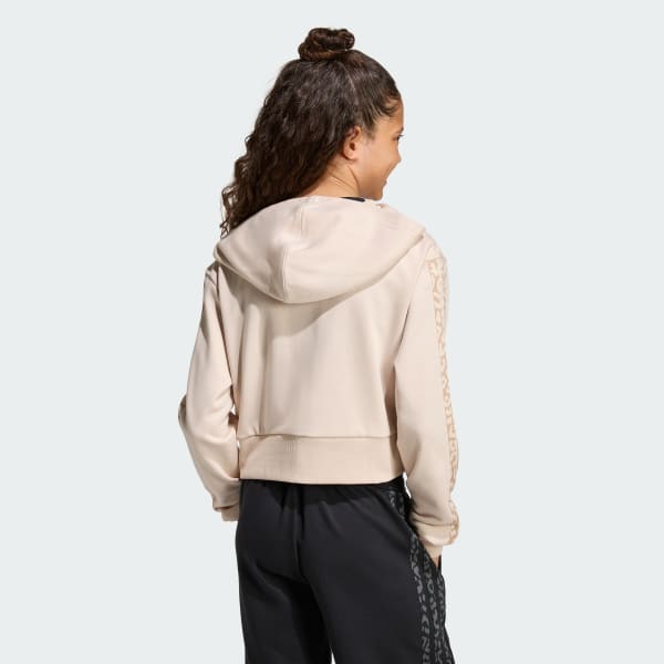 Beige BUZO CON CAPUCHA SEASONALS ANIMAL CON CIERRE