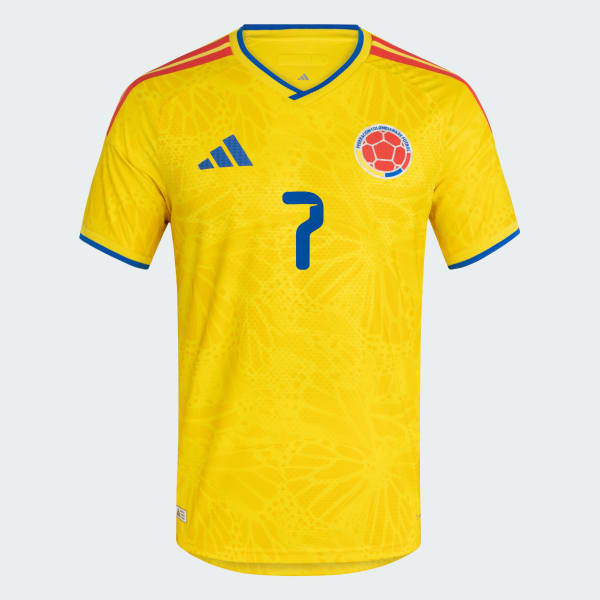 Colombia 26 Home Diaz Authentic Jersey