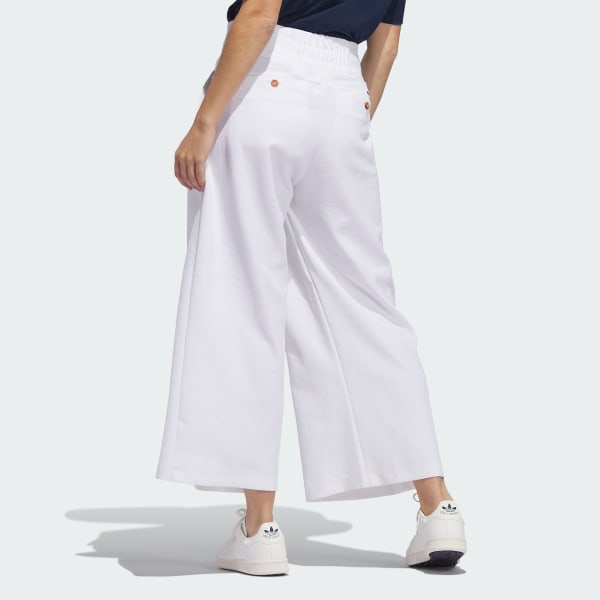 adidas Women's Golf x Malbon Culotte Pants - White | Free Shipping with ...