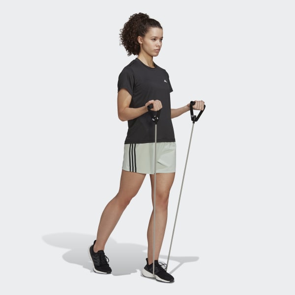 Verde TRAINICONS 3-Stripes Woven Shorts VE431
