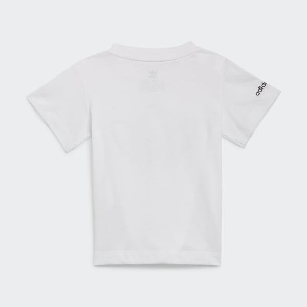Hvit adidas SPRT Collection T-skjorte