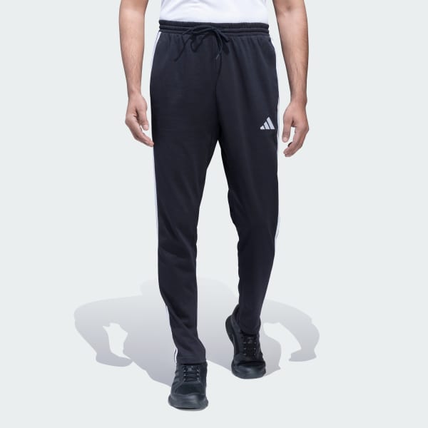 Black 3 Stripes Single Jersey TO Pants