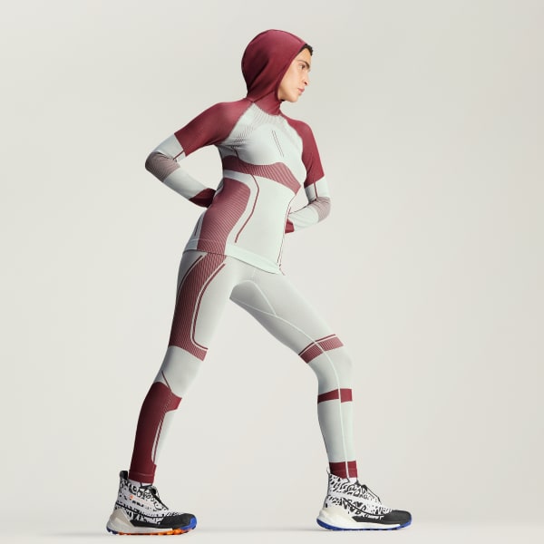 adidas by Stella McCartney TrueNature スキー シームレスレギンス