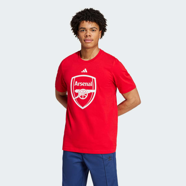 rouge T-shirt graphique Arsenal DNA