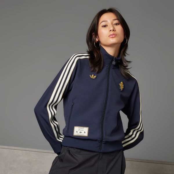 Blau Juventus Turin Terrace Icons Originals Jacke