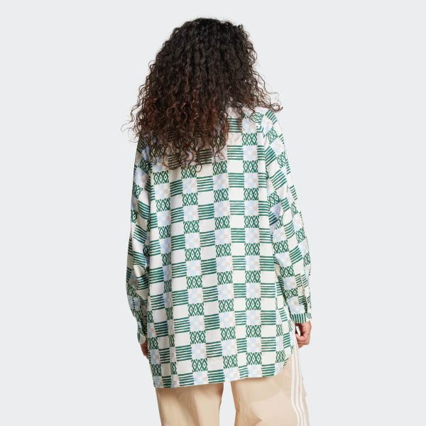 Multicores Camisa Manga Larga 80s