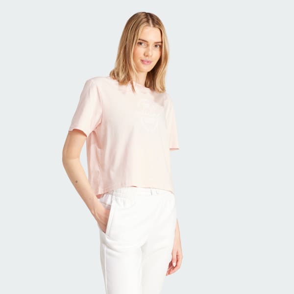 Pink Brand Love Signature Graphic T-Shirt