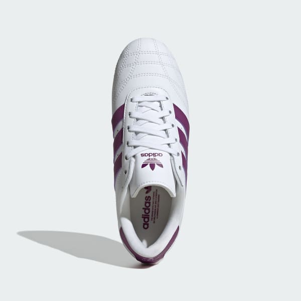 White adidas Taekwondo Lace Shoes Kids