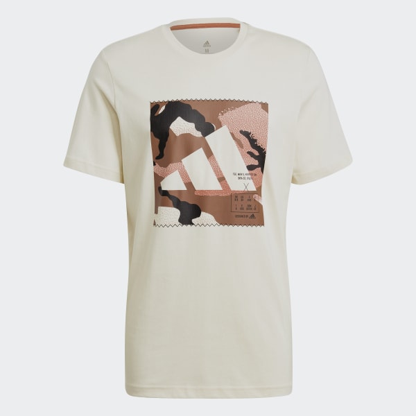 Blanco Polo Estampado Athletics JKO90