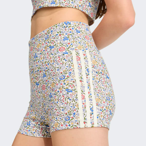 adidas Originals x Liberty London Booty Shorts - White