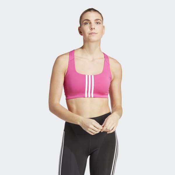 adidas Powerimpact Training Medium-Support Bra - Pink