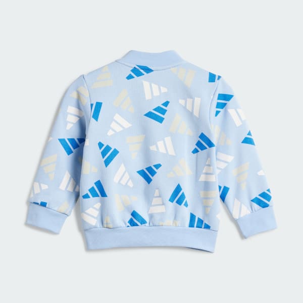 Azul Conjunto Deportivo Seasonal Essentials Logo Celebration Felpa Niños