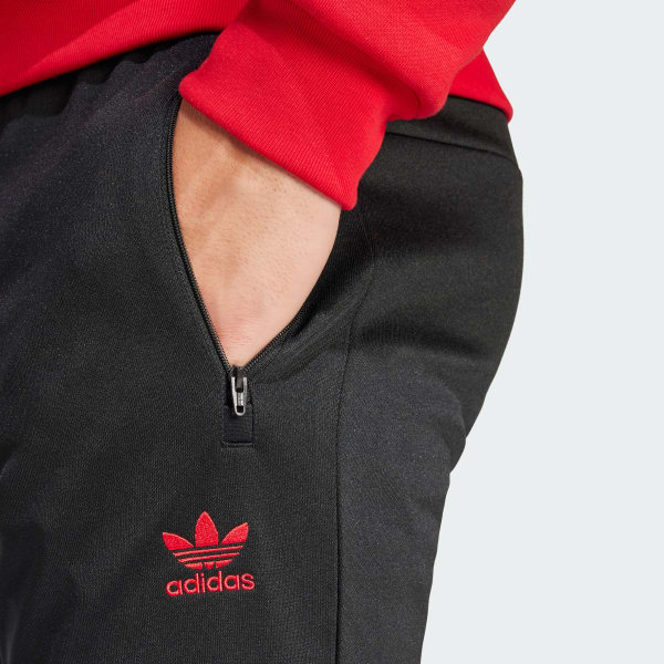 Pantaloni da allenamento Essentials Trefoil Manchester United FC Nero adidas adidas Italia
