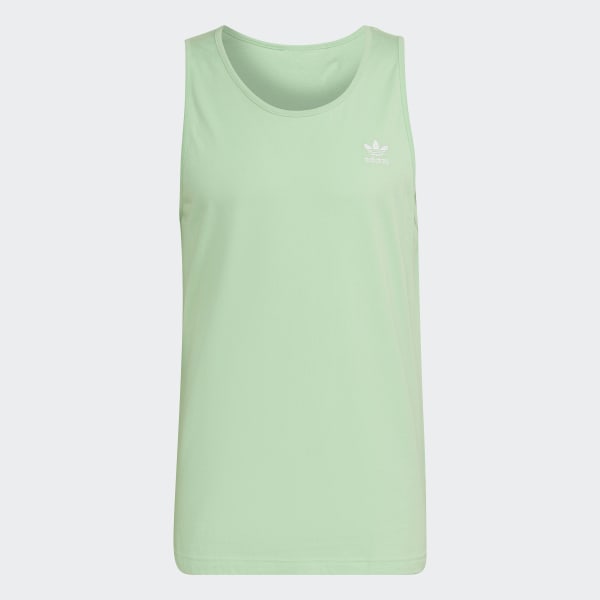 Zielony Adicolor Essentials Trefoil Tank Top JKZ51