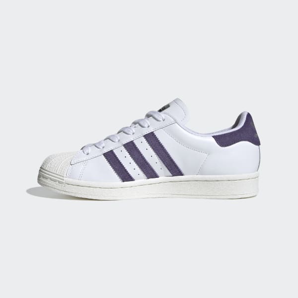 adidas originals superstar slip on men purple