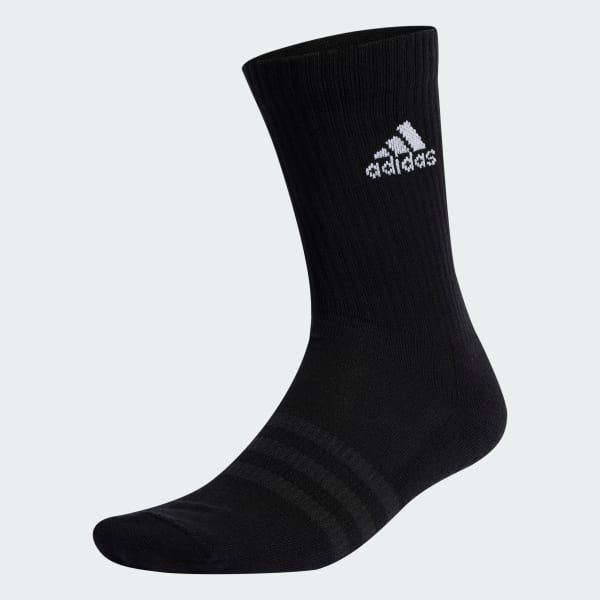 Black Cushioned Sportswear Crew Socks