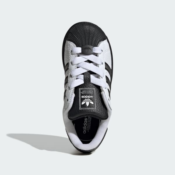 White Superstar II Shoes Kids