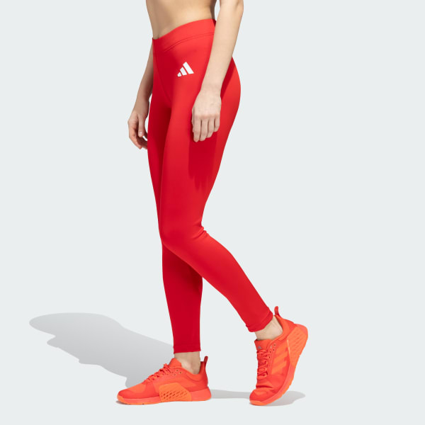 Red AEROREADY Training Leggings