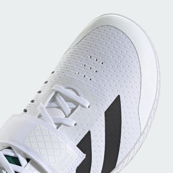 Adidas The Total Weightlifting Shoes White M 12.5 W 13.5 Mens Training Shoes