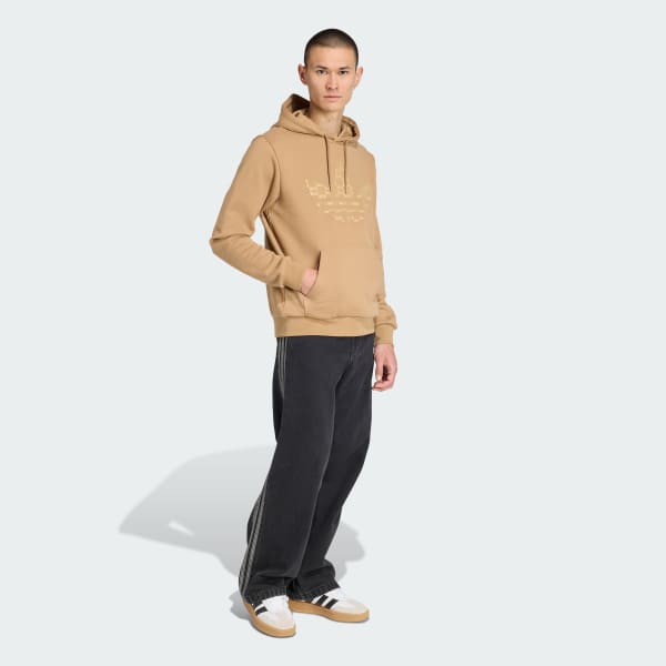 Brown Monogram Regular Hoodie