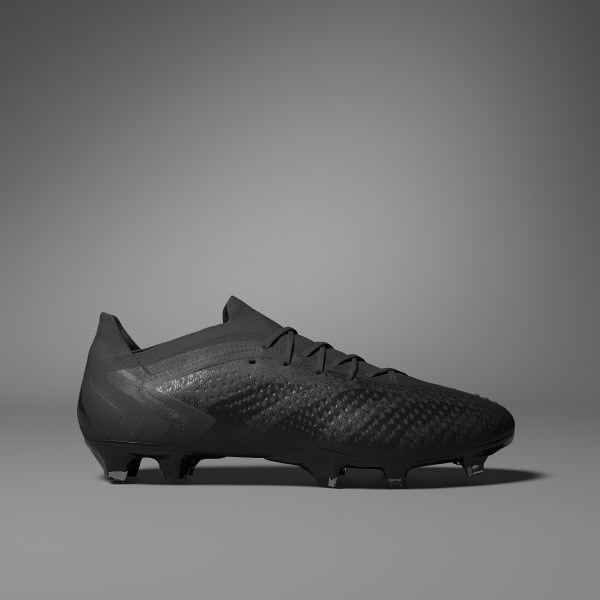 Black Predator Accuracy.1 Low Firm Ground Boots