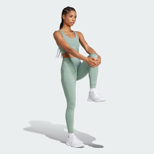 Green Ultimateadidas 7/8 Leggings