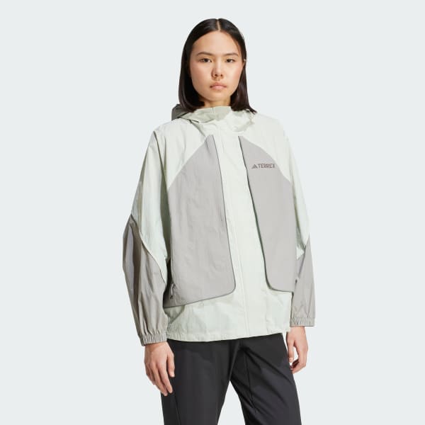 グリーン Xploric WIND. RDY ジャケット