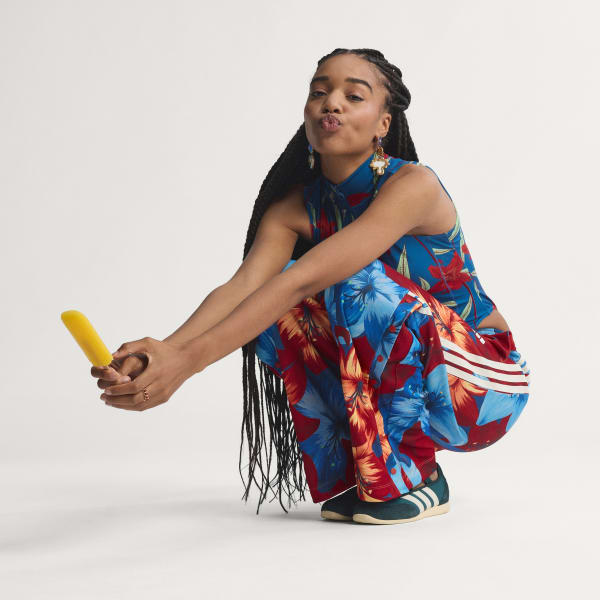 Μπλε ΠΑΝΤΕΛΟΝΙ ADIDAS x FARM RIO HOUSE OF TIRO