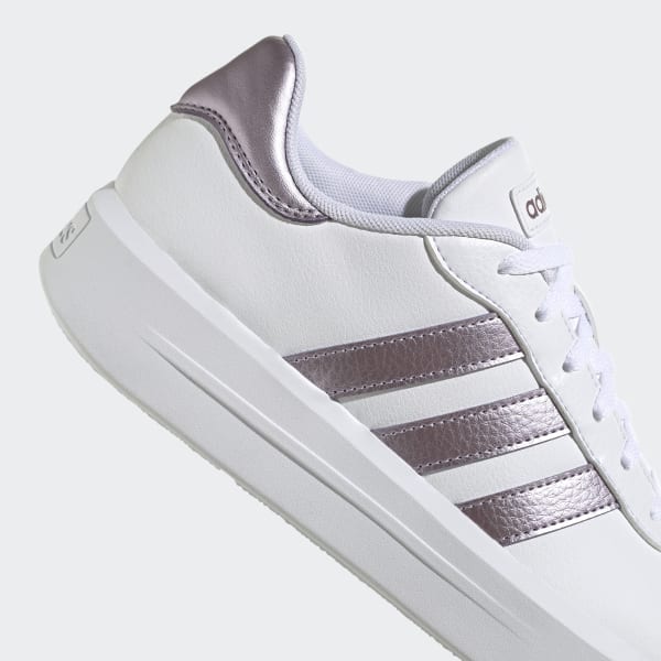 Tênis Adidas Sportswear Court Platform Branco