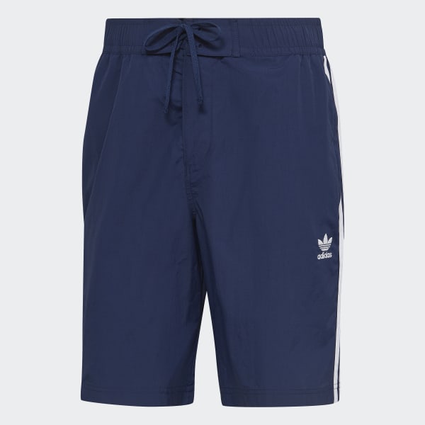 adidas Adicolor 3-Stripes Board Shorts - Blue | Men's Lifestyle | adidas US