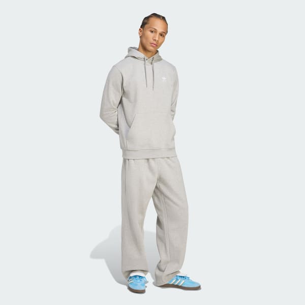 gris Pantalon ourlet ouvert Trèfle Essentials