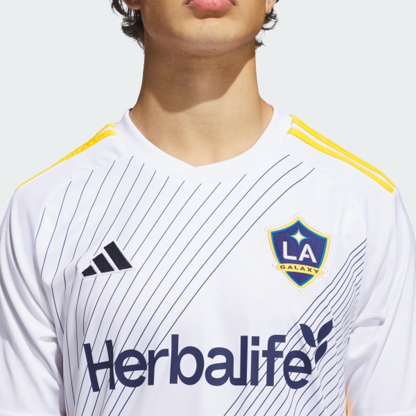 adidas LA Galaxy 24/25 Home Jersey - White | Free Shipping