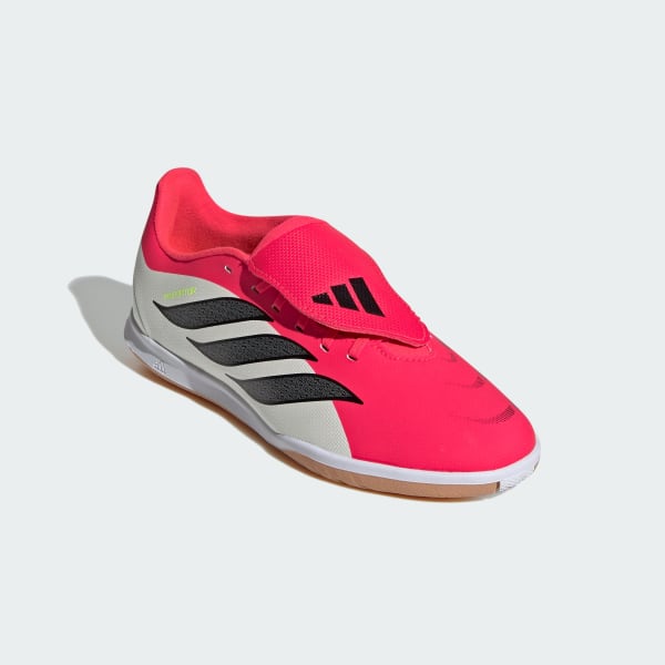 Rojo Zapatilla de fútbol con lengüeta plegable PREDATOR CLUB Indoor