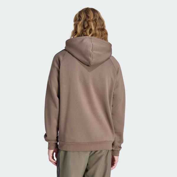 Braun Adicolor Teamgeist Cut Line Hoodie