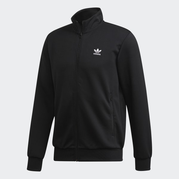 adidas Trefoil Essentials Track Top Black adidas New Zealand