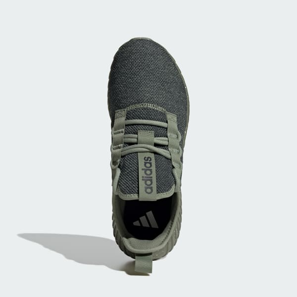Hunter green adidas shoes top