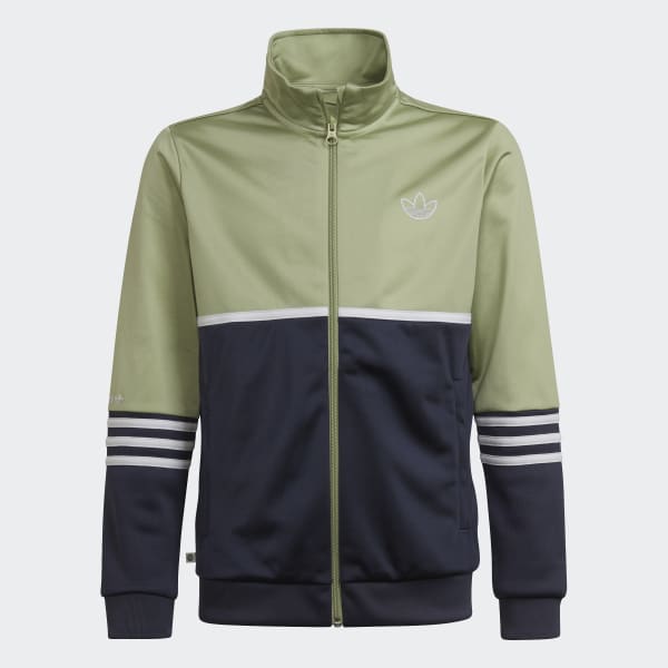 Green adidas SPRT Collection Track Top TE491