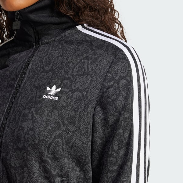 adidas Snake Firebird Track Top - Black | Free Shipping with