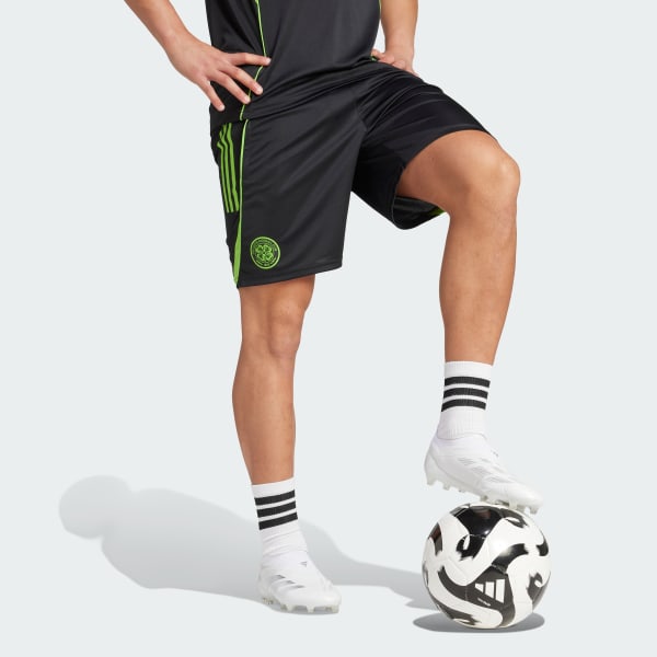 Black Celtic FC Tiro 25 Competition Training Shorts